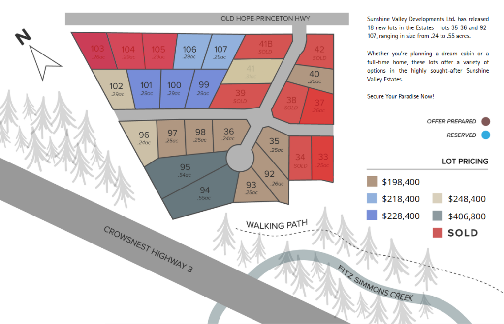 SVE (new Lots) Updated Map